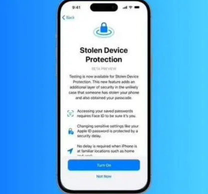 金华苹果授权维修店分享被盗设备保护功能开启方法 