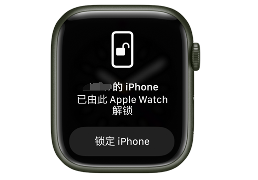 金华苹果手机维修分享用 AppleWatch 解锁配备面容 ID 的 iPhone方法 