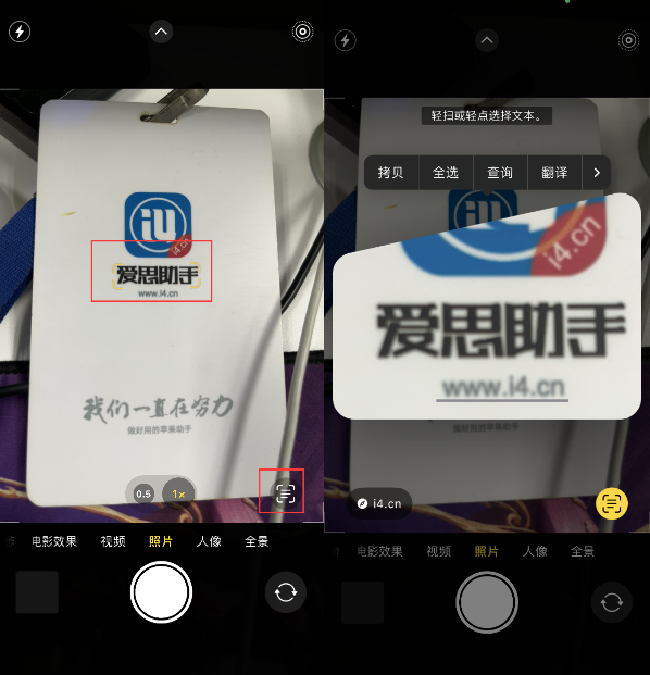 金华苹果手机维修分享升级iOS 16后如何通过相机翻译文本 