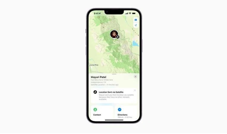 金华苹果14维修分享iPhone14系列中 FindMy功能通过卫星分享位置方法教程 
