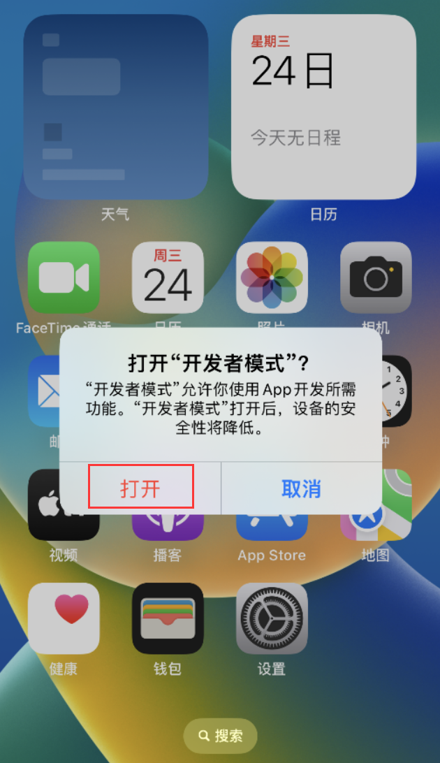 金华苹果手机维修分享如何打开开发者模式 