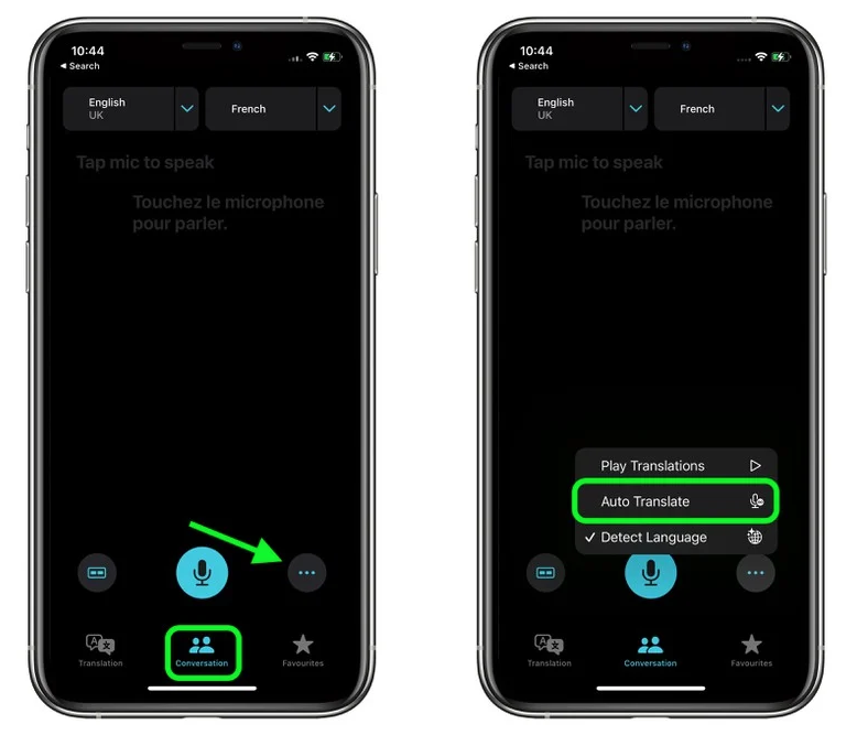 金华苹果手机维修分享iOS 15 “翻译” App 新改进 