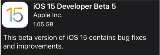 金华苹果手机维修分享如何升级到iOS15.0 beta5 