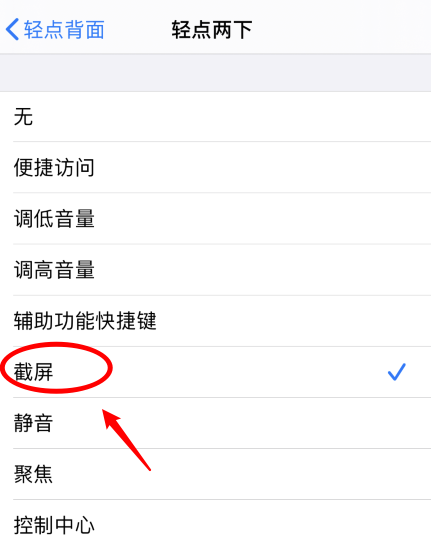 金华苹果手机维修分享iPhone12如何启用双击截屏 